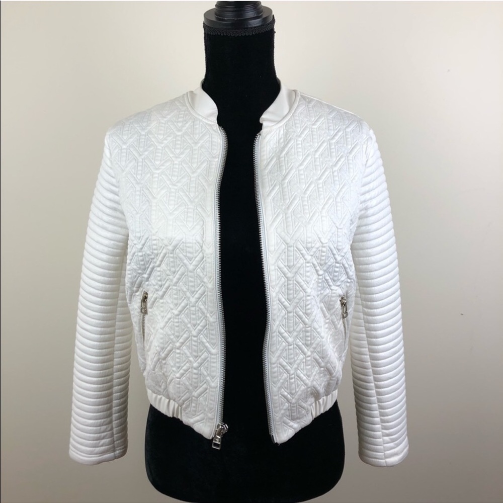 GEORGIE quilted bomber jacket